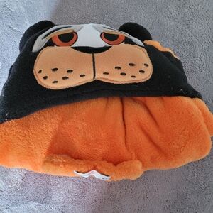 COMFY CRITTERS TN VOLS HOODED TOWEL ORANGE EUC SMOKEY PACKABLE FOOTBALL GBO